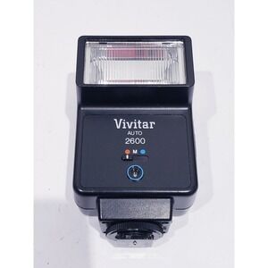 Vivitar Auto Thyristor 2600 Shoe Mount Flash - Works